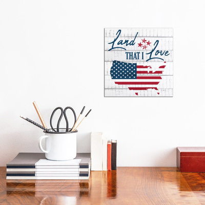 Land That I Love II by Kimberly Allen - Wrapped Canvas Gallery-Wrapped Canvas Giclée