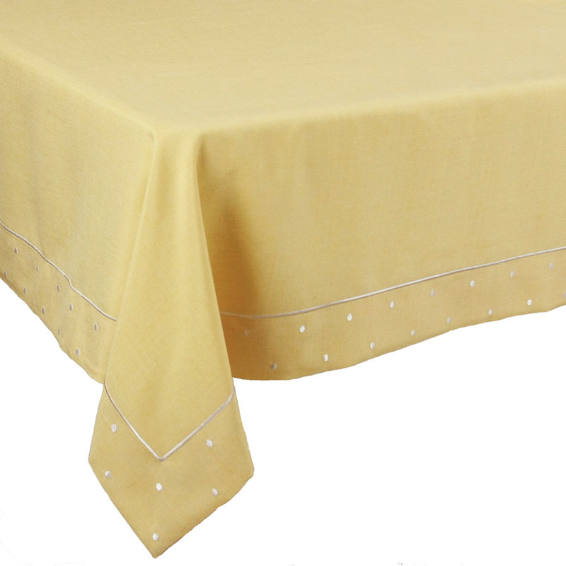 Nappe Breen, L 84 po x l 60 po, Jaune