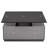 Modern Gray Multi-functional Rectangle Lift-top Coffee Table Extendable with Storage