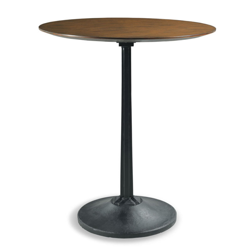 Winston Round Mahogany Wood Dining Table
