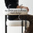 Bouclé Upholstered Counter Stool