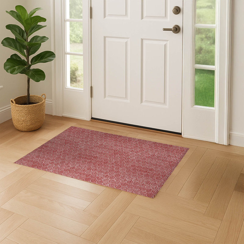 Paillasson Rolling Hills, Cranberry Red, 60" W x 36" L