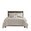Ensemble de literie confortable en coton de luxe, style maison de campagne