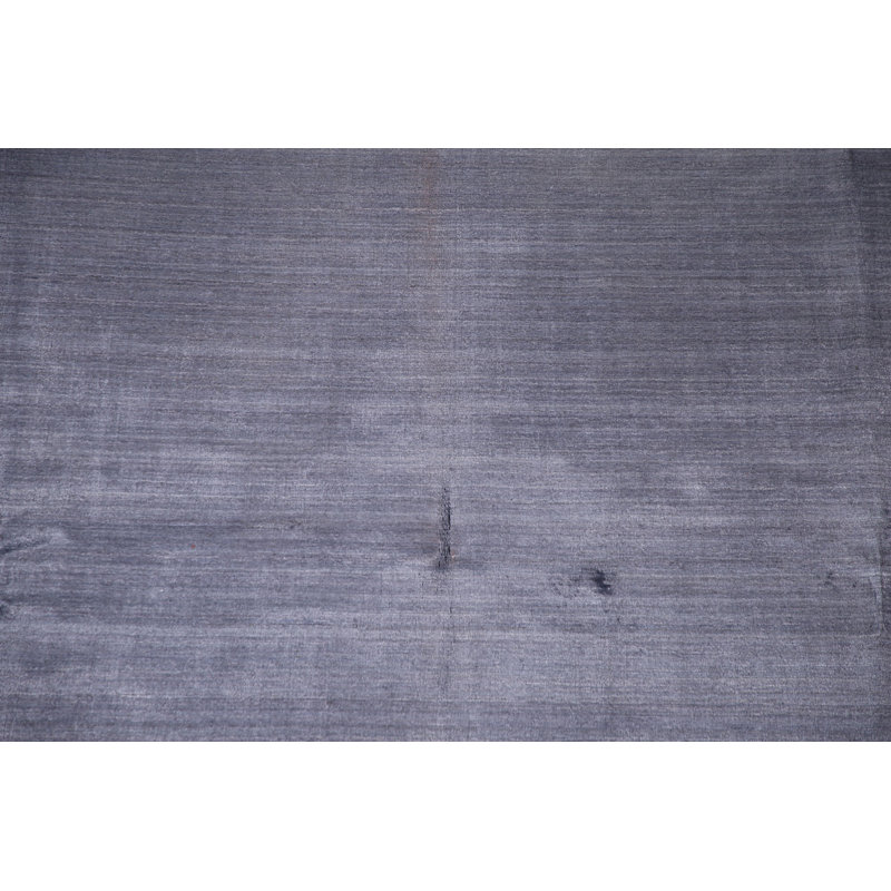 Tapis oriental rayé Gabbeh 9 x 12