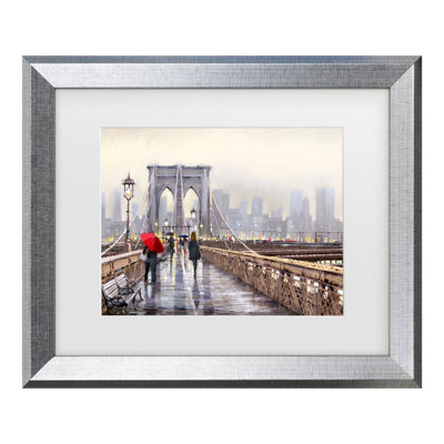 The Macneil Studio «Brooklyn Bridge», art encadré mat