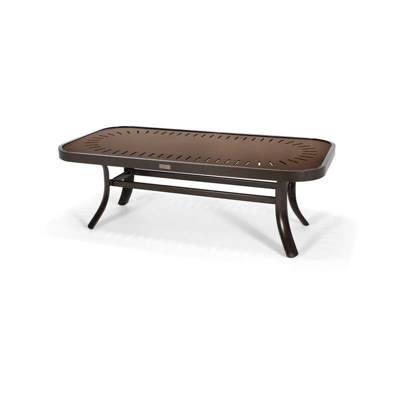Icon Outdoor Coffee Table, Brown