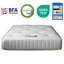 Orthopaedic Dual Season Winter Summer Tufted Mattress, 25cm/10 Inch Deep, Memory foam Winter side, Cooltocuh Cover both side, Reversible With Handle, Dual Sided Bed Mattress for Back Support & Pressure relief.-1357023720