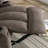Massage 360 Swivel Rocker Recliner Chair, Fabric Manual Recliner Chair, Heating, Cup Holders, USB-1181718879