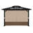 Aoodor Replacement 4-Panel Gazebo Sidewall Curtains-121327734-97531252