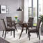 Chaise parsons rembourrée en tissu Gursharon-803196225