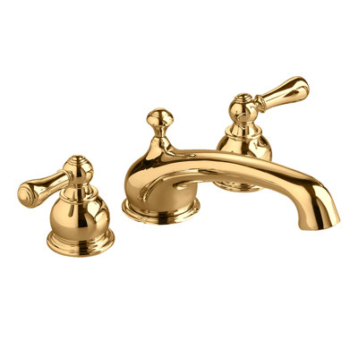Hampton 2 Handle Deck Tub Only Faucet