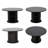 47" Storage Round Dining Table-54192367