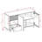 Granville 55" Sideboard In White-1146665398