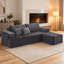 Canapé modulaire de 83,5 po de largeur avec canapé-lit modulaire Comfy-1242137374
