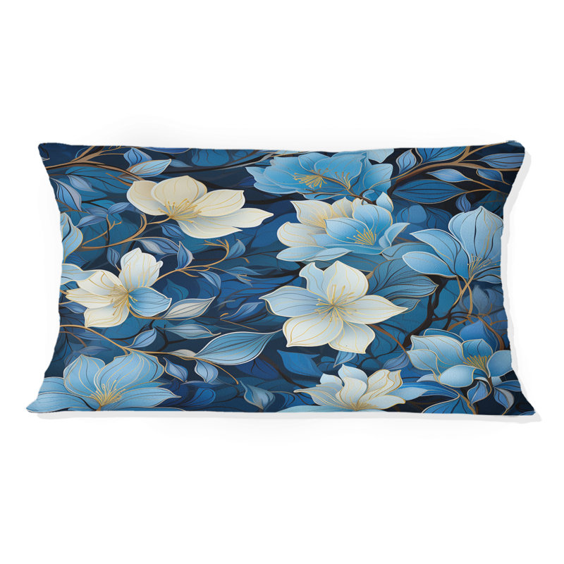 Floral Throw Pillow