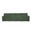Sofa de coin Mountster avec deux poufs-991983600