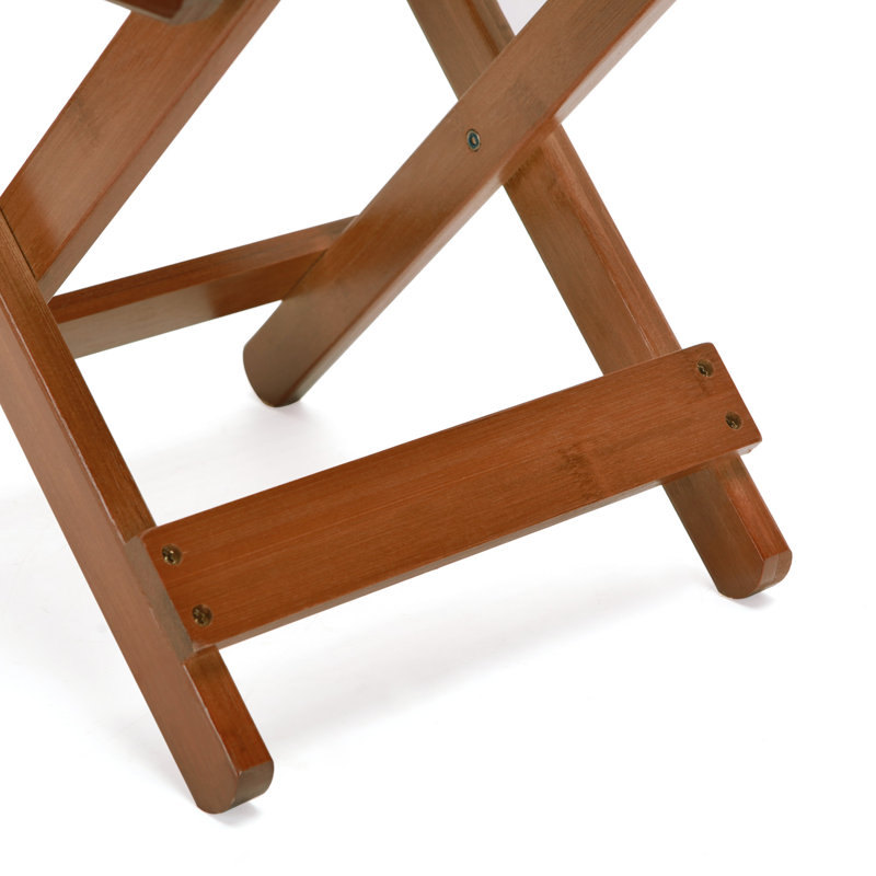 Andretti Solid Wood Accent Stool