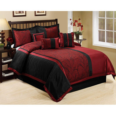 Dolmen Traditional Polyester Floral Comforter