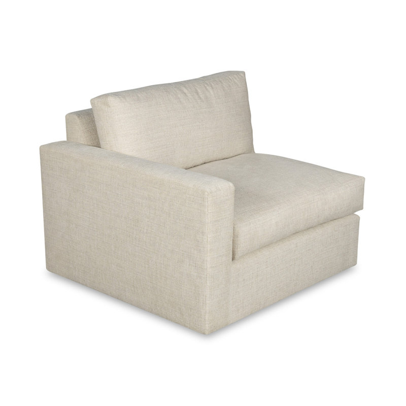 Bailey Modular Sectional, Double Up Linen Polyester