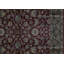 Hand-Knotted High-Quality Red and Black Square Area Rug