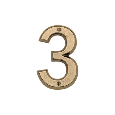 6" Surface Mount House Number