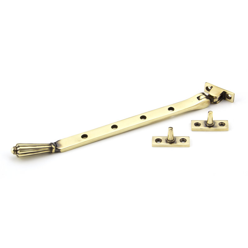 Hinton Stay Door Accessory, Aged Brass