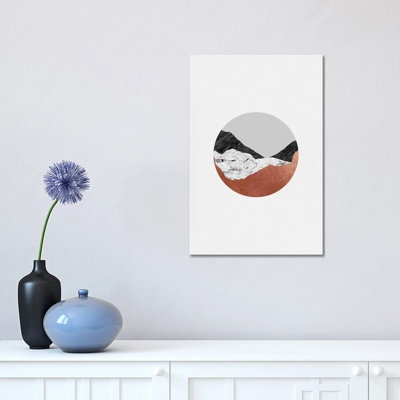 Copper Geometric III by Orara Studio - Wrapped Canvas Gallery-Wrapped Canvas Giclée