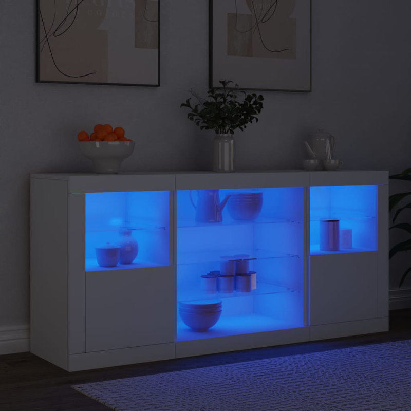 Azzie 142.5cm Sideboard, White