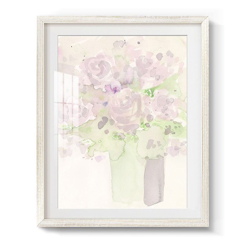 Amboise - toile tendue avec châssis, H 28,5 po x l 20,5 po, Blanc