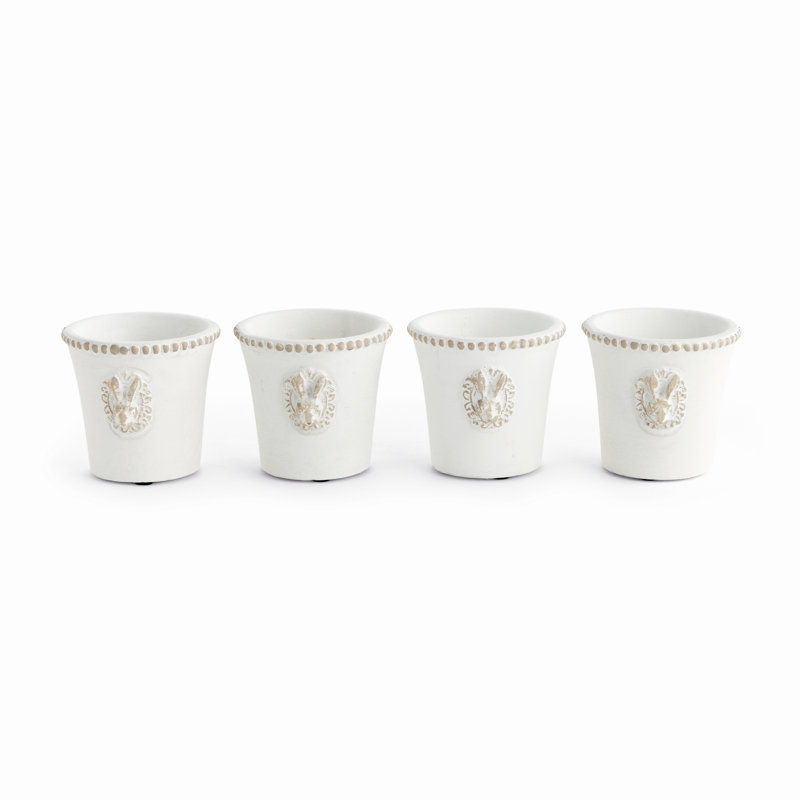 CLASSIC LAPIN MINI POTS, ENSEMBLE DE 4