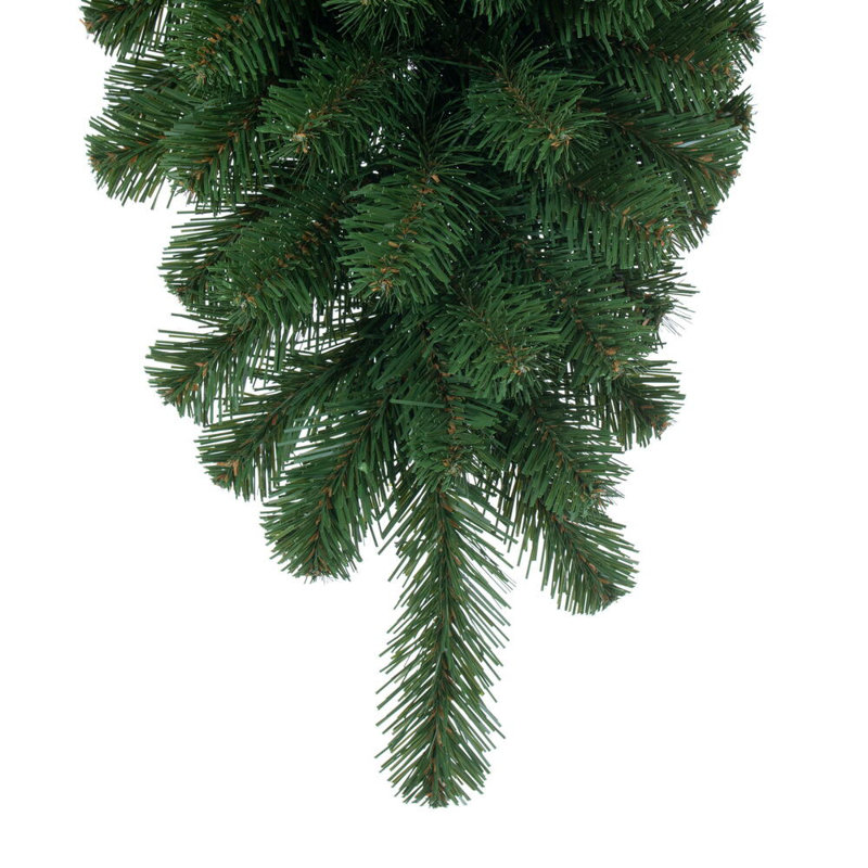 Charlton Home® 36" Deluxe Sequoia Pine Artificial Unlit Teardrop with 123 Realistic PVC Tips