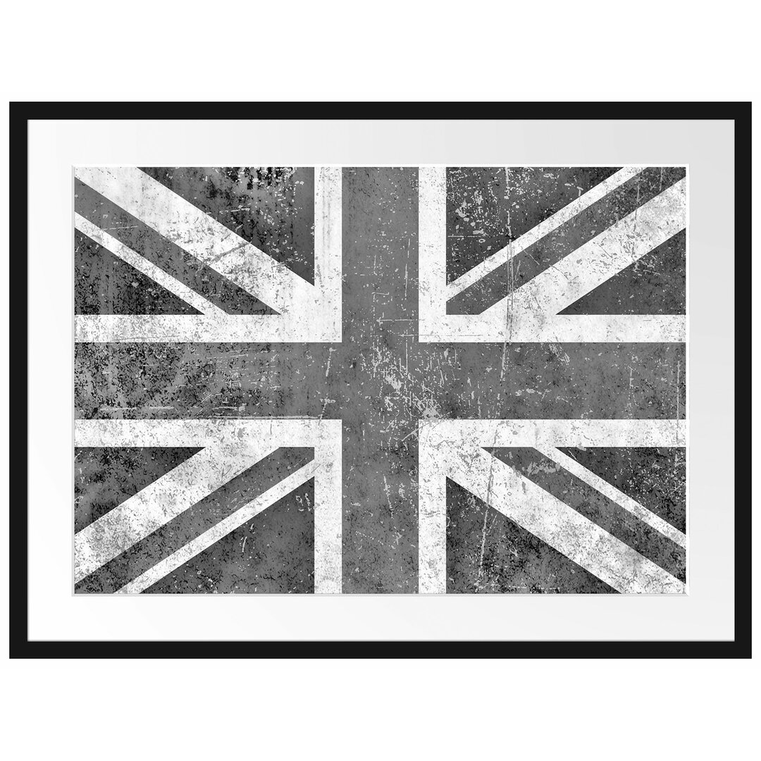 Gerahmtes Poster Union Jack