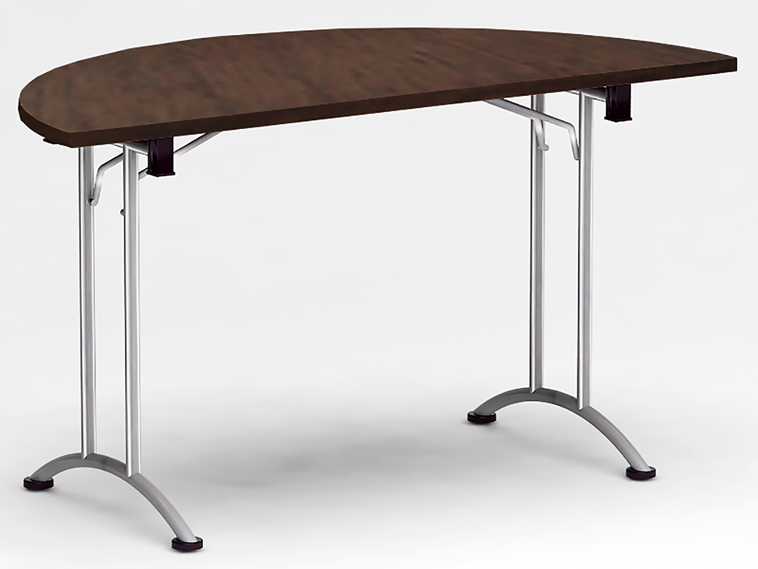 Split Round Table Latitude Run® Ringler Half-Round Meeting Table | Wayfair