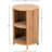 Palladino 2-Storage Natural Wood Nightstand