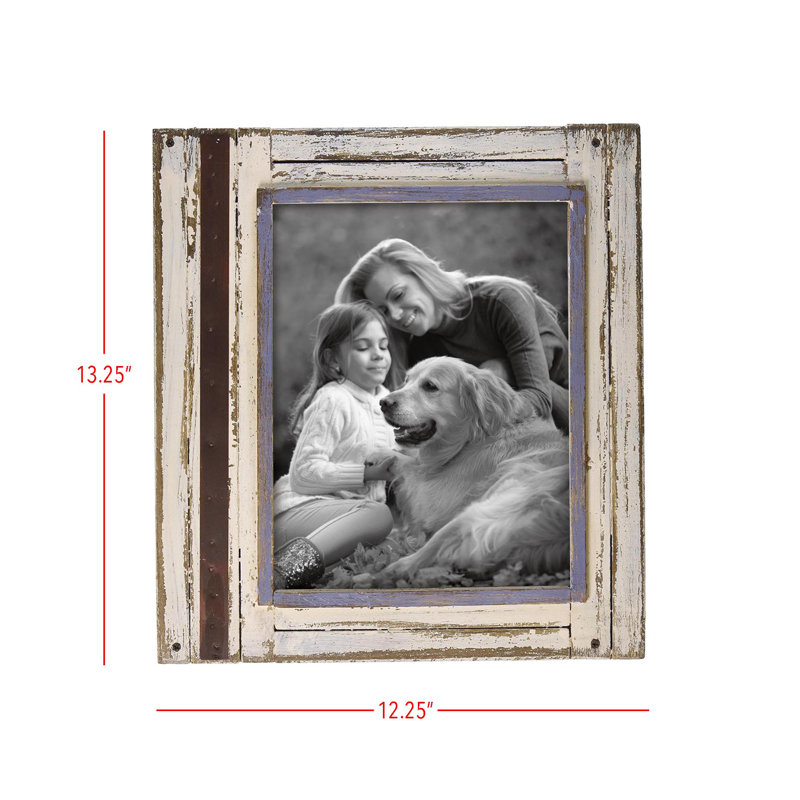 Stith White Matte Picture Frame, 8" x 10"