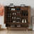 Modern practical storage shoe cabinet