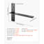 2 supports de tablette flottants robustes-539696311