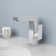 Mod Single-Hole Single-handle Bathroom Faucet with Drain Assembly