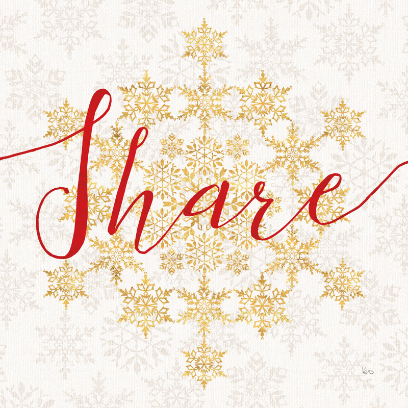 Holiday Charms II - Wrapped Canvas Print, 51cm H x 51cm W x 3.8cm D