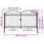 Parthenon Black Metal Gate-1827323718