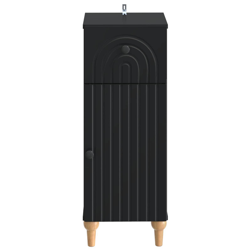 Bathroom Cabinet, Black