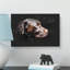 Chocolate Brown Labrador Dog - Wrapped Canvas-56641218