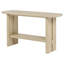 Console de canapé avec tablettes Beige