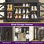 Darroll With Bench And Shoe Storage, 7-in-1 Entryway Bench With Coat Rack, Darroll With Mirror & Sensor Light & Umbrella Holders-1037264129