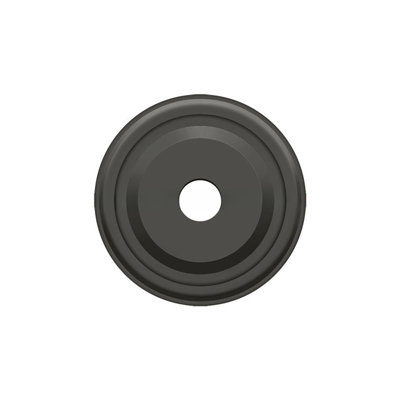 Deltana BPRC100U10B Base Plate for Knobs, 1" Diam. in Oil-rubbed Bronze
