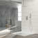 Ceiling Mounted Complete Shower System with Rough-in Valve with 12 Inches Rain Shower Head