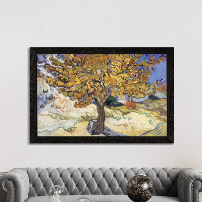 Mulberry Tree, 1889 - Floater Frame Painting on Canvas