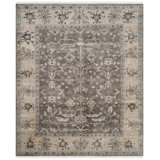 Oushak Hand Knotted Wool Oriental Rug