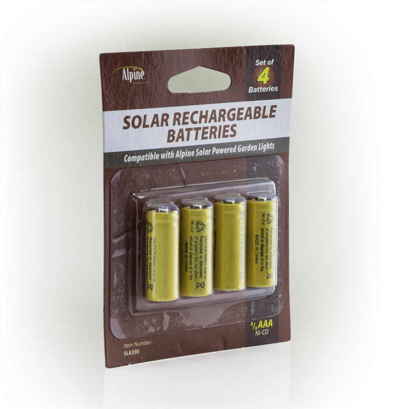 No Power Source Required / Manual Solar Batteries
