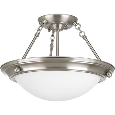 Tod Glass Semi Flush Mount
